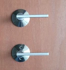 Schlage Latitude Passage Hall/closet Door Lever Handle Non Locking Satin Nickel New. Price: $24.95.