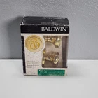 Baldwin Premium Hall And Closet Colonial Knob - Polished Solid Brass Open. Price: $49.99.