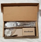 Kwikset 802ANLIP-15-V1 Arlington Satin Nickel Exterior Dummy Handleset New. Price: $129.00.