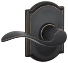 Schlage F10-ACC-CAM Accent Passage Door Lever Set S3 New. Price: $44.32.