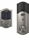 Schlage Connect Camelot BE469WK 619 Z-wave Touchscreen Deadbolt New Open. Price: $145.00.