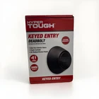 Hyper Tough Single Cylinder Deadbolt, Oil-rubbed Bronze Finish HT3501-150 New. Price: $13.99.