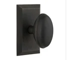 Nostalgic Warehouse Studio Plate With Homestead Knob (stuhom) Open. Price: $63.00.