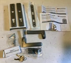 Andersen 3000 & 4000 Series Brushed Dark Nickel Storm Door Handle Set (90616) Open. Price: $48.00.
