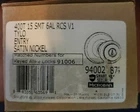 Kwikset 400T-15SV1 Smt 6AL Rcs Tylo Entry Satin Nickel Smartkey Unspecified. Price: $17.95.
