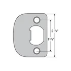 Kwikset 83796-5 Corporation 3796-01 Strk Rcs Full Lip 1/4-INCH Round Corner New. Price: $18.93.