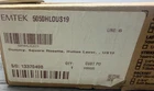 Emtek 5050HLOUS19 - Dummy Door Lever Set With Square Rose Flat Black Open. Price: $54.99.