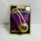 Kwikset Titan Dummy Left Lever Gold Finish Forged Solid Brass Door New. Price: $18.00.