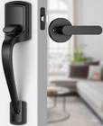 Front Door Handle No Lock Reversible Lever Matte Black SY2144 Mensarix Right New. Price: $89.99.