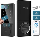 Devo G3 Wi-fi Smart Deadbolt With Fingerprint, 6-IN-1 Keyless Entry Door Lock New. Price: $46.90.