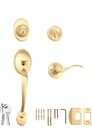 Design House 728915 Coventry Door Handleset With Springdale Lever Nib New. Price: $54.79.