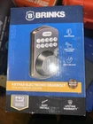 Brinks High-security Smart Electronic Keyless Entry Door Lock W/ Deadbolt New. Price: $40.00.