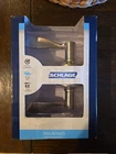 Schlage Sacramento Bed & Bath Privacy Locking Door Lever Handle Satin Nickel New. Price: $23.99.