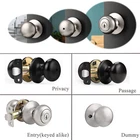 Probrico Entry/privacy/passage/dummy Round Door Knobs Adjustment Backset New. Price: $20.78.