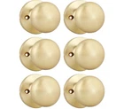 6 Pieces Goldenwarm Closet Door Knobs Handle Function Non-locking Dummy Open. Price: $27.90.
