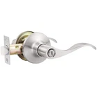 Gobekor 1 Pack Privacy Door Levers - Keyless, Satin Nickel New. Price: $27.46.