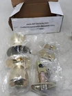 Mfs Supply Polished Brass Entry Lock Adjustable Backset Latch W/ 2 Keys New. Price: $15.99.