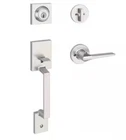 Kwikset Amador Front Entry Single Cylinder Handle 96870-166 Satin Nickel New. Price: $95.00.