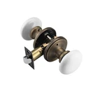 Ncl White Door Knobs, Interior, Porcelain Round Levers, Antiqu... New. Price: $55.28.