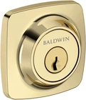 Baldwin Sc.ssd Soft Square Solid Brass Single Cylinder Keyed - New. Price: $98.70.
