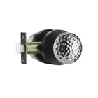 Starpy Black Door Knobs With Round Rosette, Interior Handles For Bath & ... New. Price: $21.59.