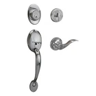 Design House Coventry Door Handleset Polished Chrome With Deadbolt Lock New. Price: $168.63.