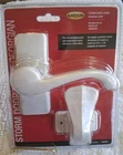 Genuine Larson Storm Door White Georgian Lever Handle Replacement CH3010301 New. Price: $29.99.