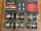 Kwikset 242T 5 Cp Tylo Entry Knob Deadbolt Antique Brass Keyed Alike Open. Price: $32.00.