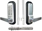 Jounjip Singlesided Mechanical Keyless Combination Lever Handle Door Lock Sq... New. Price: $290.99.