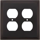Nostalgic Warehouse Deco Electrical Four Outlet Plate Cover Timeless Bronze Open. Price: $34.97.