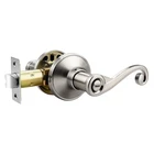 Privacy Door Lock, Keyless Entry Bedroom Bathroom Handle With Modern Cur... New. Price: $29.83.