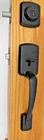 Kwikset Henley Handleset Matte Black 687HYHXHYL514 #9FC Open. Price: $44.99.