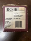 Baldwin Double Cylinder Deadbolt 8242-151 Antique Nickel Open. Price: $45.00.
