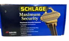 Schlage Maximum Security Door Handle Deadbolt Lock Set (solid Brass) New. Price: $57.95.