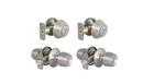 Defiant Brandywine Entry Stainless Steel Project Pack 4 Keys Silver Door Knobs Open. Price: $30.00.
