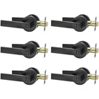 6 Pack Matte Black Privacy Door Handles - Keyless Interior Knobs, Heavy ... New. Price: $82.03.