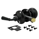 NUK3Y Storm Series Solid Brass Screen Door Latch (matte Black) New. Price: $35.67.