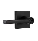 Miseno MLK1022BK Lorton Flat Bar Single Cylinder Keyed Entry Door Lever Set New. Price: $32.00.