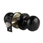 Probrico Flat Black Door Knob For Hallway Closet, Passage, New. Price: $24.99.