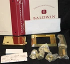 Baldwin Rim Lock 5632-030-L Trans-spindle One Set Polished Brass Finish New. Price: $749.00.