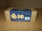 Amg Entry Ball Knob & Single Cylinder Deadbolt AEK102E-SB Satin Brass New. Price: $14.99.