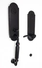 Emtek Orleans Dummy Designer Brass Handleset W/ Cortina Lever, Right-hand Orb New. Price: $257.99.