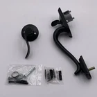 Schlage Camelot Inactive Handleset Accent Lever Lh Aged Bronze F93CAM716 - As Is For. Price: $27.95.