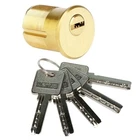 Mortise/rim Lock CYLINDER,1-1/4"(OVERALL Length:), Copper 32MM Satin Brass New. Price: $43.76.