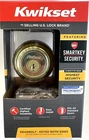 Kwikset Double Cylinder Deadbolt Smartkey & Microban Polished Brass 99850-071 New. Price: $27.95.