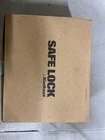 Safe - Daylon Square Rose Lever Entry Door Lock, Satin Nickel Finish Used. Price: $14.85.