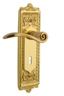 Nostalgic Warehouse Eadswn Sd Kh Rh Swan Right Handed Non-turning Brass New. Price: $144.00.