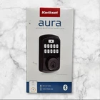 Kwikset Aura Venetian Bronze Single Cylinder Electronic Bluetooth Keypad Smart New. Price: $64.99.