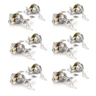 Knobonly 6 Pack Entry Lock With Single Cylinder Handleset Satin Nickel, Keyed... New. Price: $194.32.