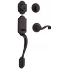 Kwikset Ventian Bronze Smartkey Arlington Handleset With Lido Lever 98001-123 Open. Price: $200.00.